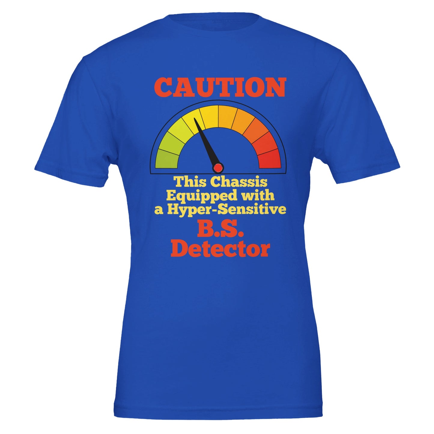 B.S. Detector Tee Shirt with Meter