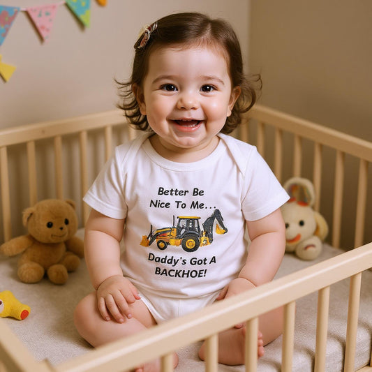 Sarcastic Toddler Onesie – Short Sleeve, 100% Cotton